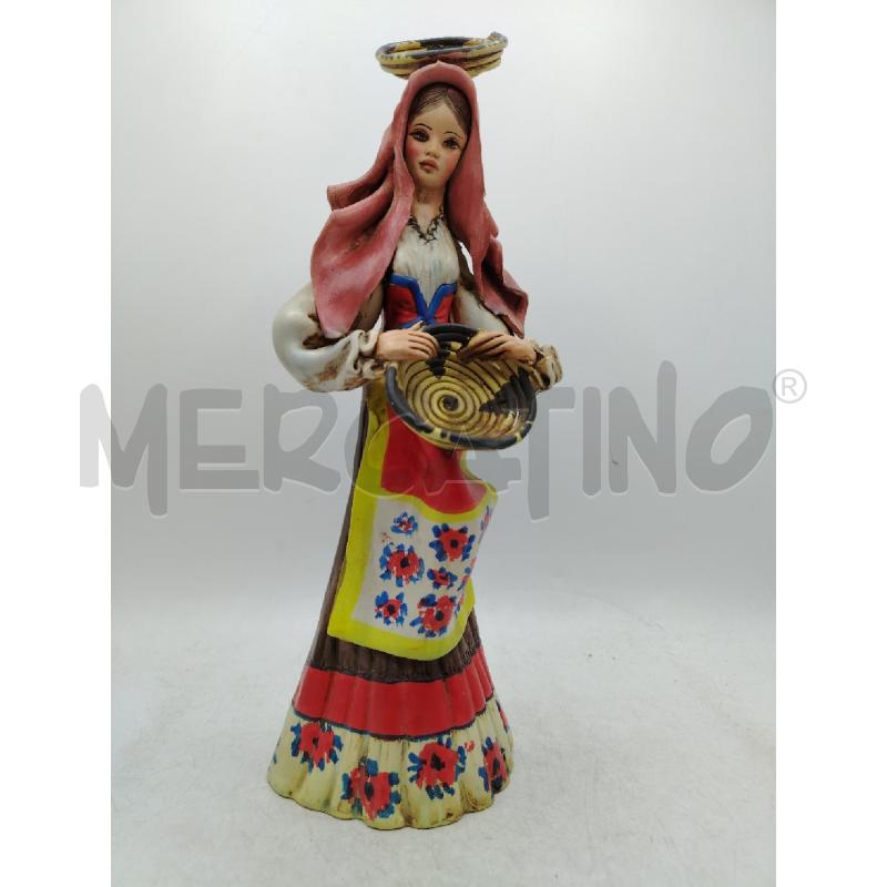 STATUINA DONNA SARDA DA RIV | Mercatino dell'Usato Roma viale tirreno 1