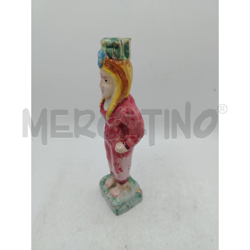 STATUINA DONNA T COTTO ROSA | Mercatino dell'Usato Roma viale tirreno 3