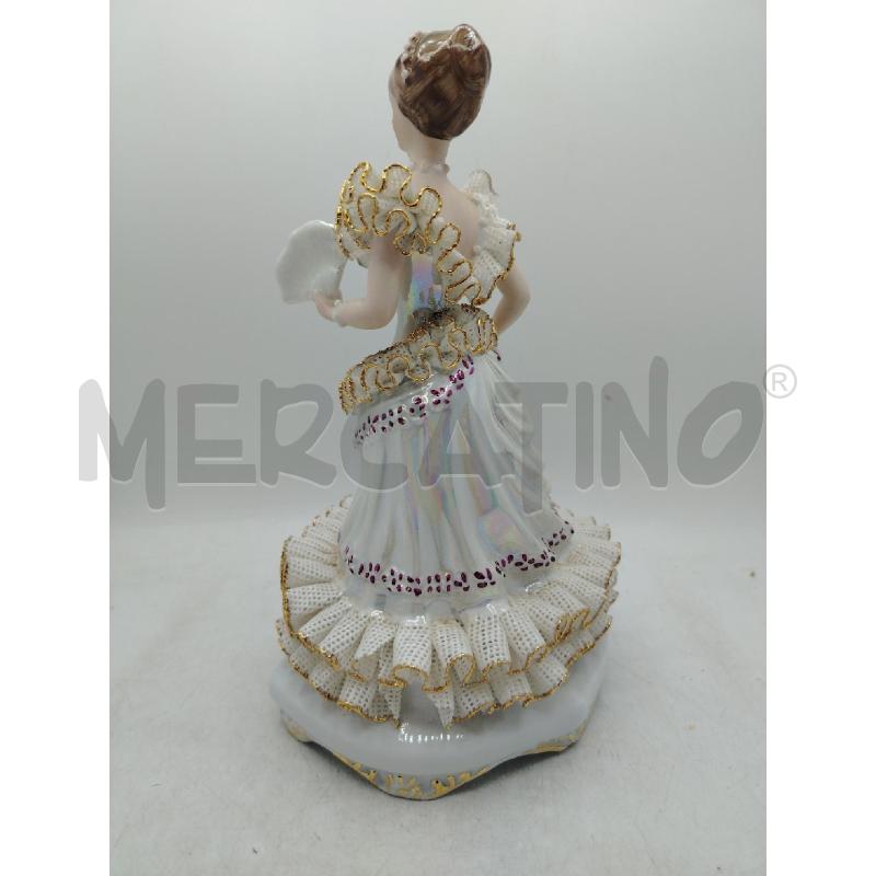 STATUINA DONNA VESTITO TULLE DA RIV | Mercatino dell'Usato Roma viale tirreno 3