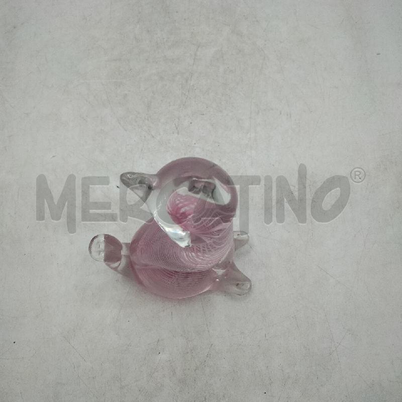 STATUINA GATTO M DEC ROSA | Mercatino dell'Usato Roma viale tirreno 3