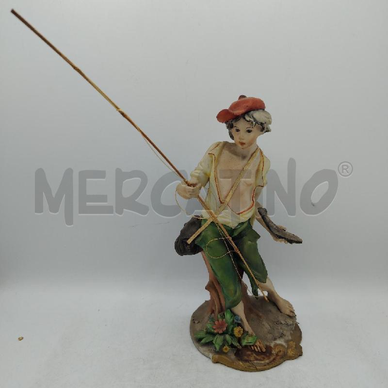 STATUINA PESCATORE CAPODIMONTE | Mercatino dell'Usato Roma viale tirreno 2