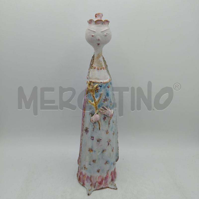 STATUINA T COTTO COLLO LUNGO DA RIV | Mercatino dell'Usato Roma viale tirreno 1