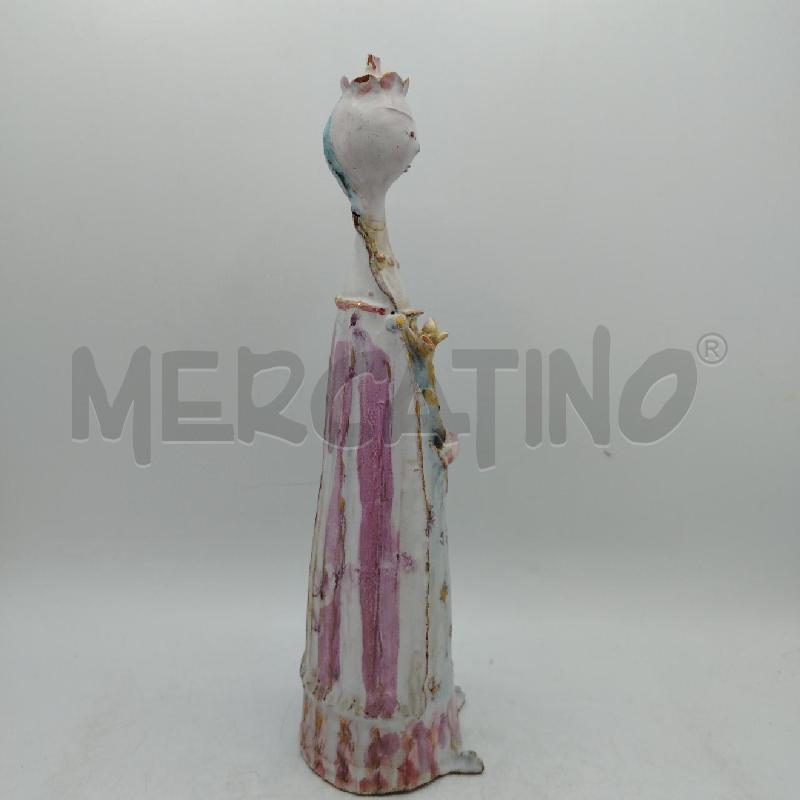 STATUINA T COTTO COLLO LUNGO DA RIV | Mercatino dell'Usato Roma viale tirreno 3
