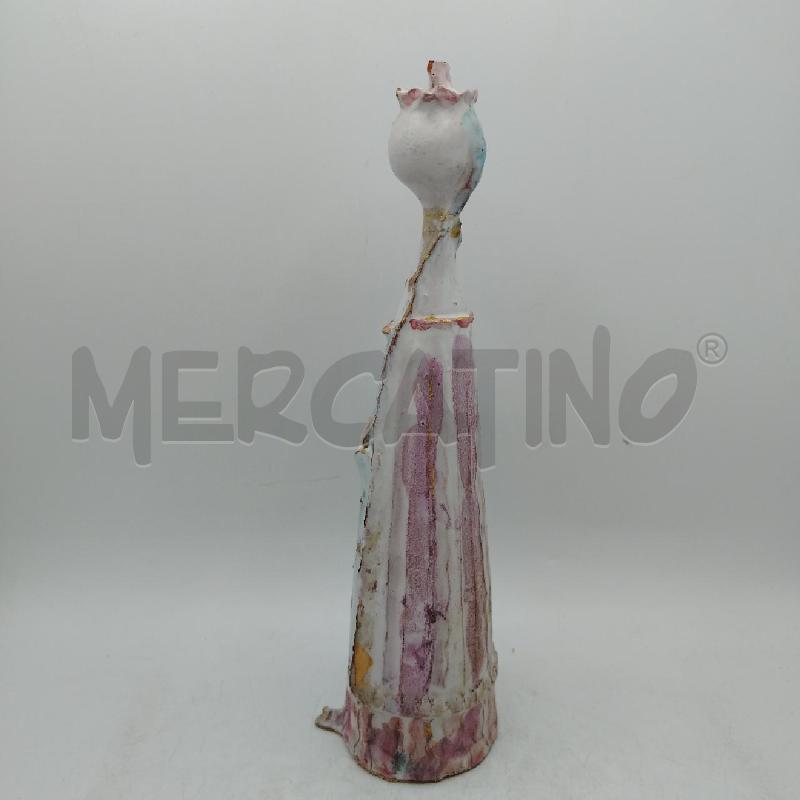 STATUINA T COTTO COLLO LUNGO DA RIV | Mercatino dell'Usato Roma viale tirreno 4