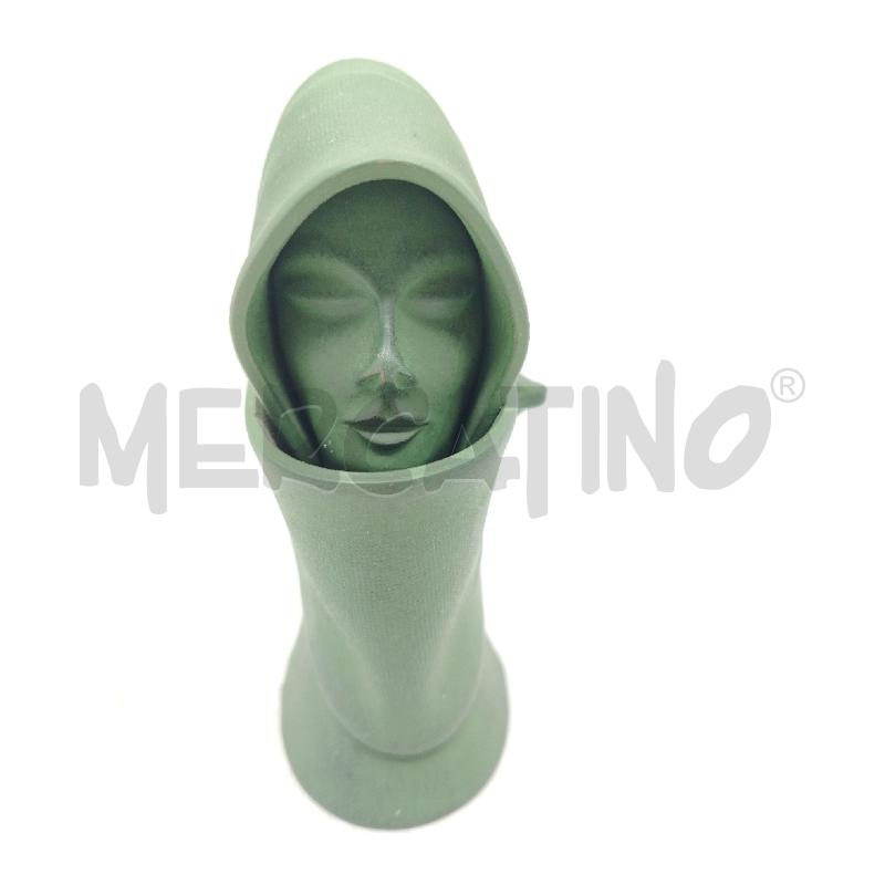 STATUINA VOLTO T COTTO DONNA SARDA | Mercatino dell'Usato Roma viale tirreno 1