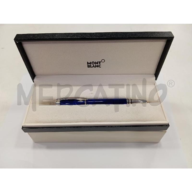 STILO MONTBLANC STARWALKER BLU | Mercatino dell'Usato Roma viale tirreno 1
