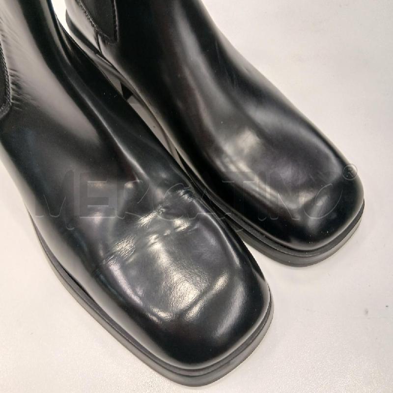 STIVALETTI U SANDRO PARIS PUNTA QUADRATA NE  | Mercatino dell'Usato Roma viale tirreno 2