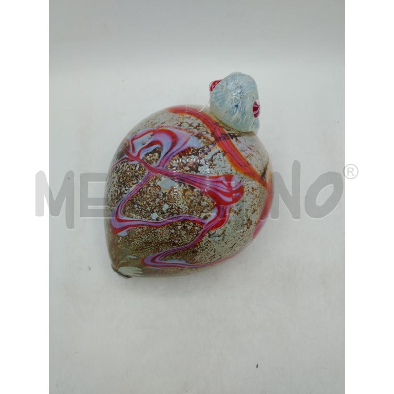 TARTARUGA V MURANO MULTICOLOR | Mercatino dell'Usato Roma viale tirreno 3