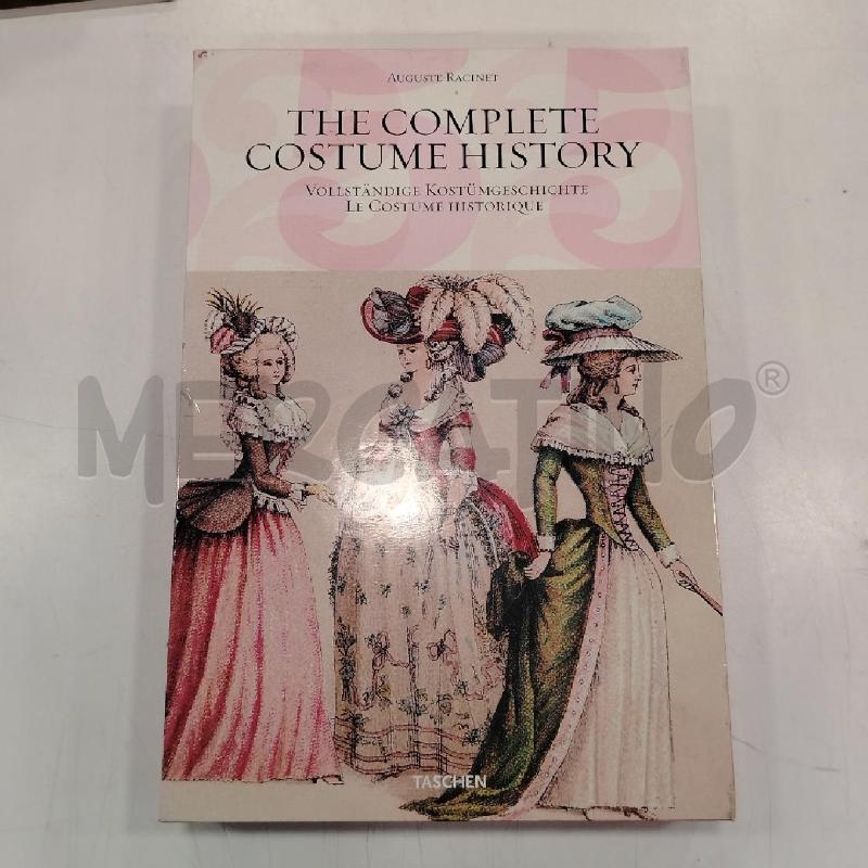 TASCHEN RACINET THE COMPLETE COSTUME HISTORY | Mercatino dell'Usato Roma viale tirreno 1