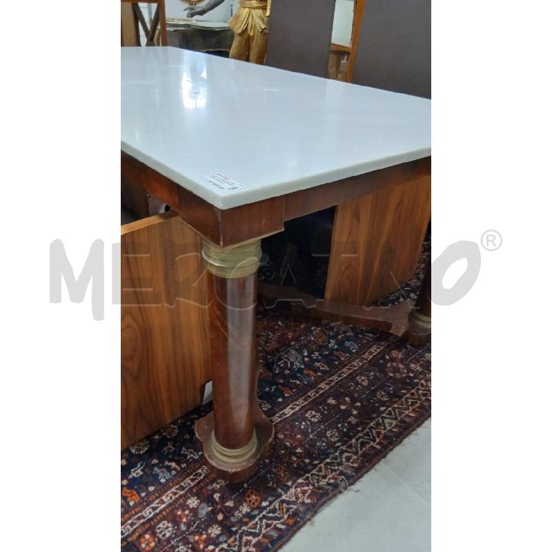 TAVOLO RETTANGOLARE S/IMPERO P/MARMO | Mercatino dell'Usato Roma viale tirreno 1