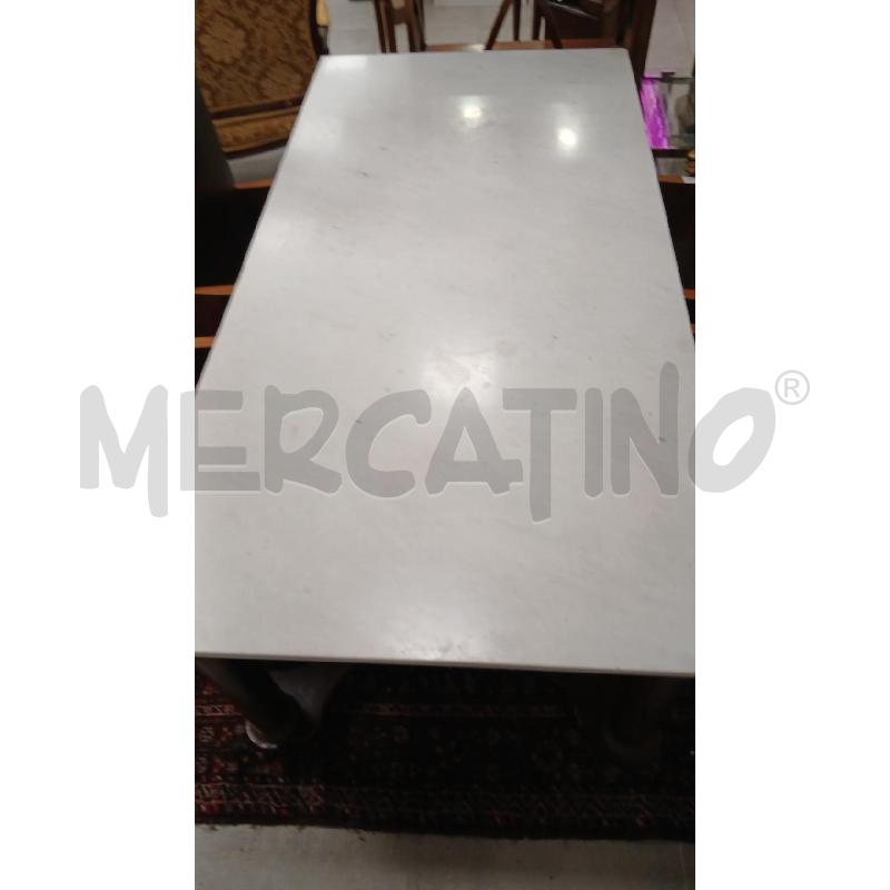 TAVOLO RETTANGOLARE S/IMPERO P/MARMO | Mercatino dell'Usato Roma viale tirreno 2