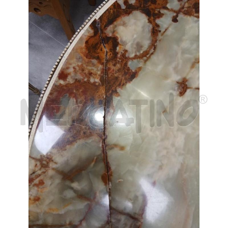 TAVOLO TONDO VENEZIANO P/MARMO | Mercatino dell'Usato Roma viale tirreno 3