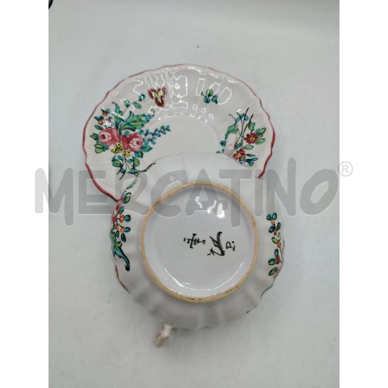 TAZZA CN MANICI COP FIORE | Mercatino dell'Usato Roma viale tirreno 3