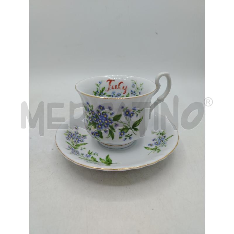 TAZZA COVENT GARDEN JULY FIORELLINI AZZ | Mercatino dell'Usato Roma viale tirreno 1