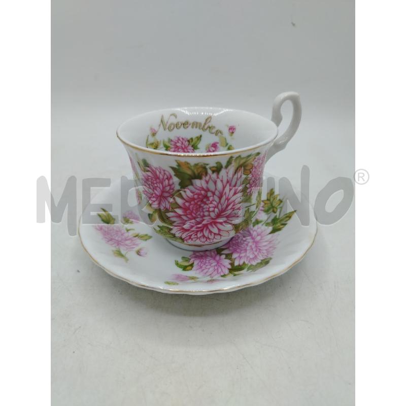 TAZZA COVENT GARDEN NOVEMBRE DEC ROSA | Mercatino dell'Usato Roma viale tirreno 1