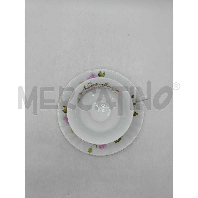 TAZZA COVENT GARDEN NOVEMBRE DEC ROSA | Mercatino dell'Usato Roma viale tirreno 2