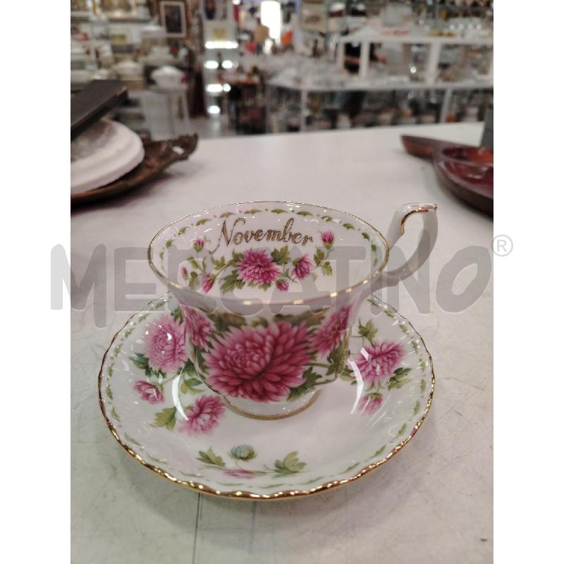 TAZZA ROYAL ALBERT NOVEMBER | Mercatino dell'Usato Roma viale tirreno 1
