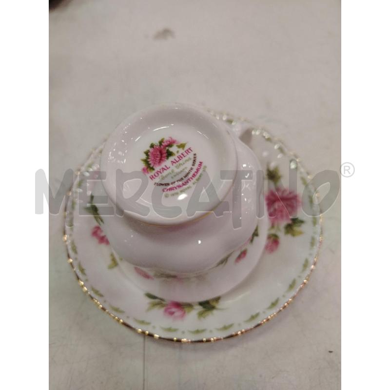TAZZA ROYAL ALBERT NOVEMBER | Mercatino dell'Usato Roma viale tirreno 2