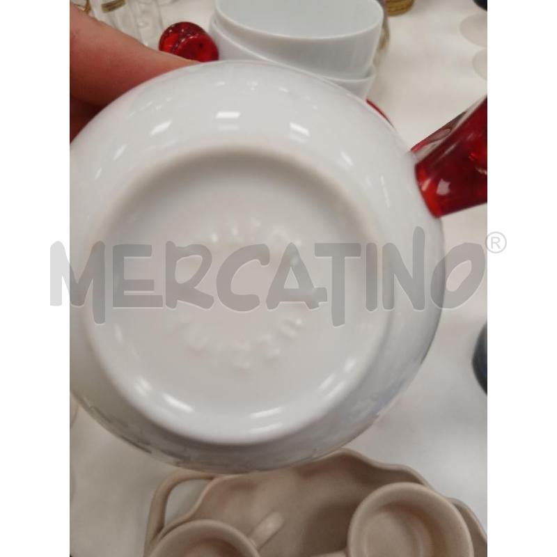 TAZZE GUZZINI CUORE PZ.6 | Mercatino dell'Usato Roma viale tirreno 3
