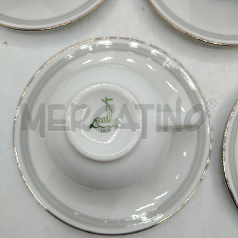 TAZZINE CON PATTINI GINORI LAVENO PAX 8 | Mercatino dell'Usato Roma viale tirreno 4