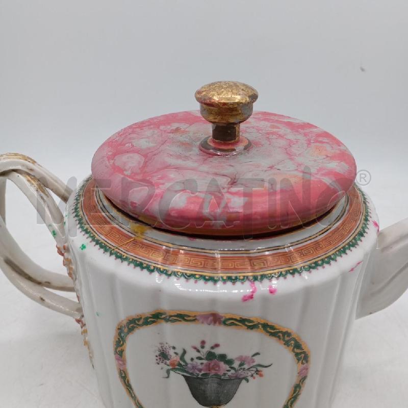 TEIERA EP MANICO INTRECCIO DIPINTO VASO FIORI | Mercatino dell'Usato Roma viale tirreno 2