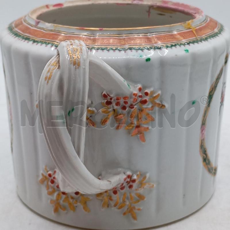 TEIERA EP MANICO INTRECCIO DIPINTO VASO FIORI | Mercatino dell'Usato Roma viale tirreno 3