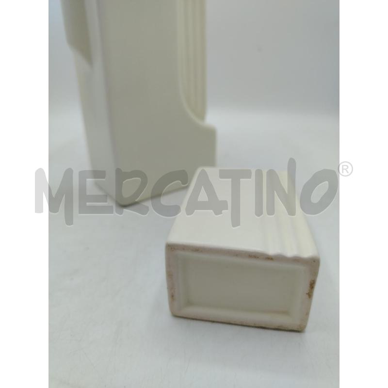 TEIERA+LATTIERA DESIGN CERAMICA BIANCA | Mercatino dell'Usato Roma viale tirreno 3