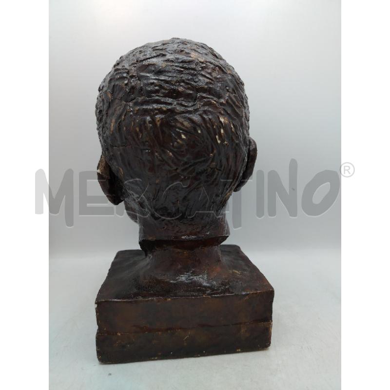 TESTA UOMOP GESSO RIVESTITA  | Mercatino dell'Usato Roma viale tirreno 3