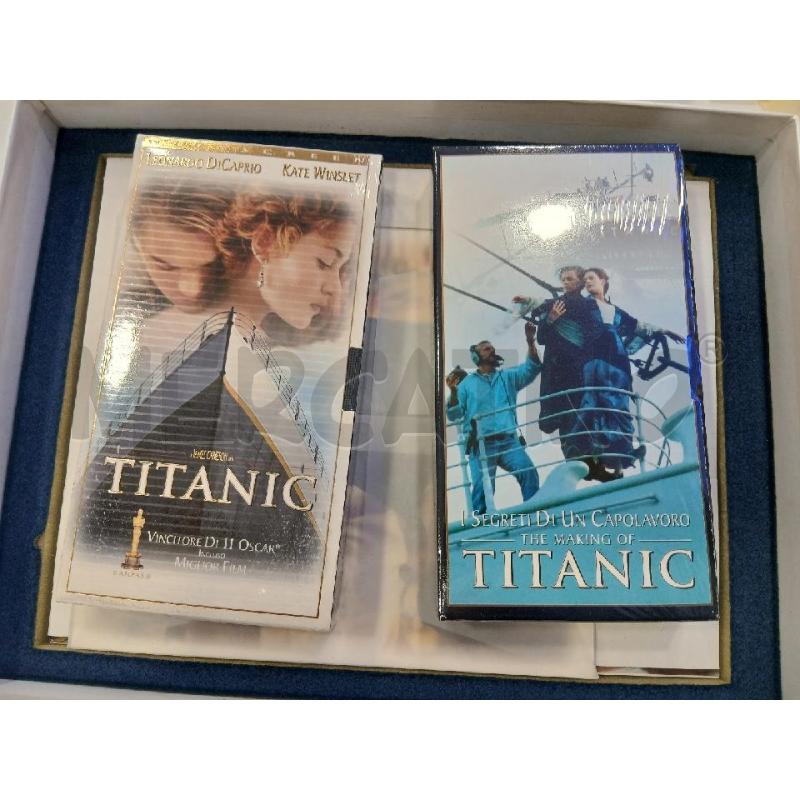 TITANIC COFANETTO DE LUXE 2 VHS | Mercatino dell'Usato Roma viale tirreno 1