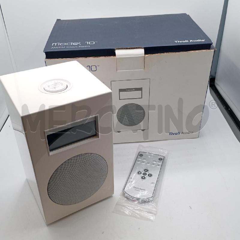 TIVOLI AUDIO MODEL 10 AM/FM CON SCATOLA | Mercatino dell'Usato Roma viale tirreno 3