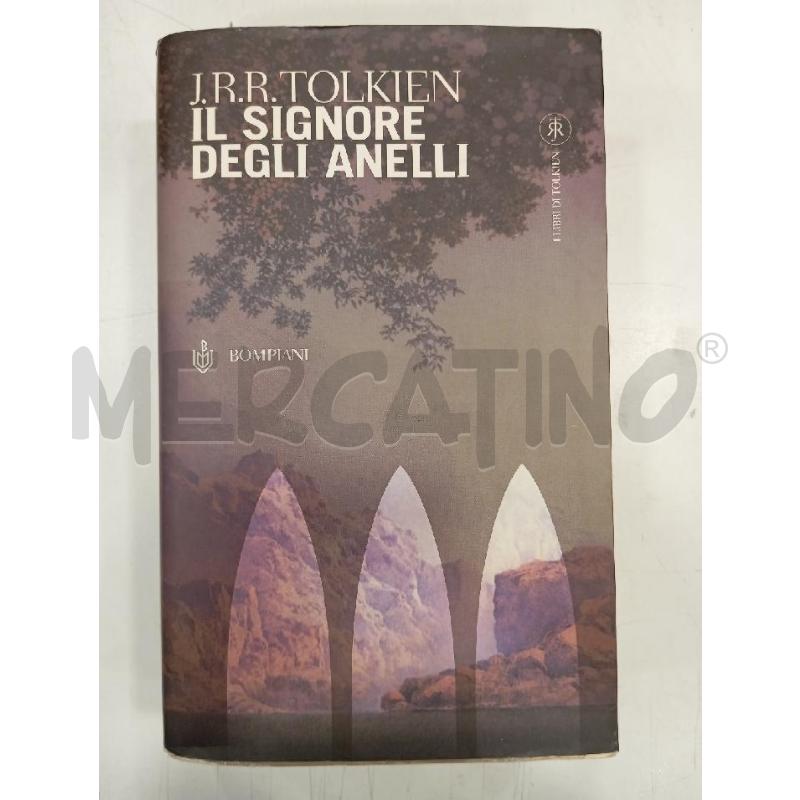 TOLKIEN IL SIGNORE DEGLI ANELLI BOMPIANI CON MAPPA | Mercatino dell'Usato Roma viale tirreno 1