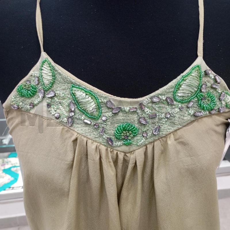 TOP PINKO VERDE SETA  | Mercatino dell'Usato Roma viale tirreno 4