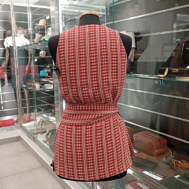 TOP WALTER VOULAZ ROSSO  MULTICOLOR | Mercatino dell'Usato Roma viale tirreno 2