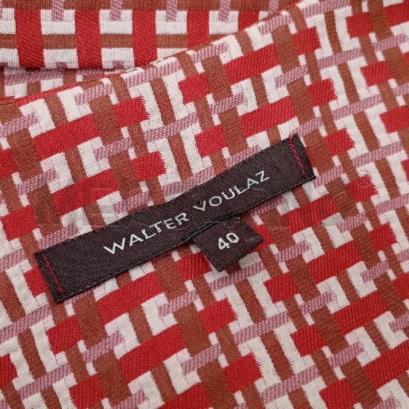 TOP WALTER VOULAZ ROSSO  MULTICOLOR | Mercatino dell'Usato Roma viale tirreno 4