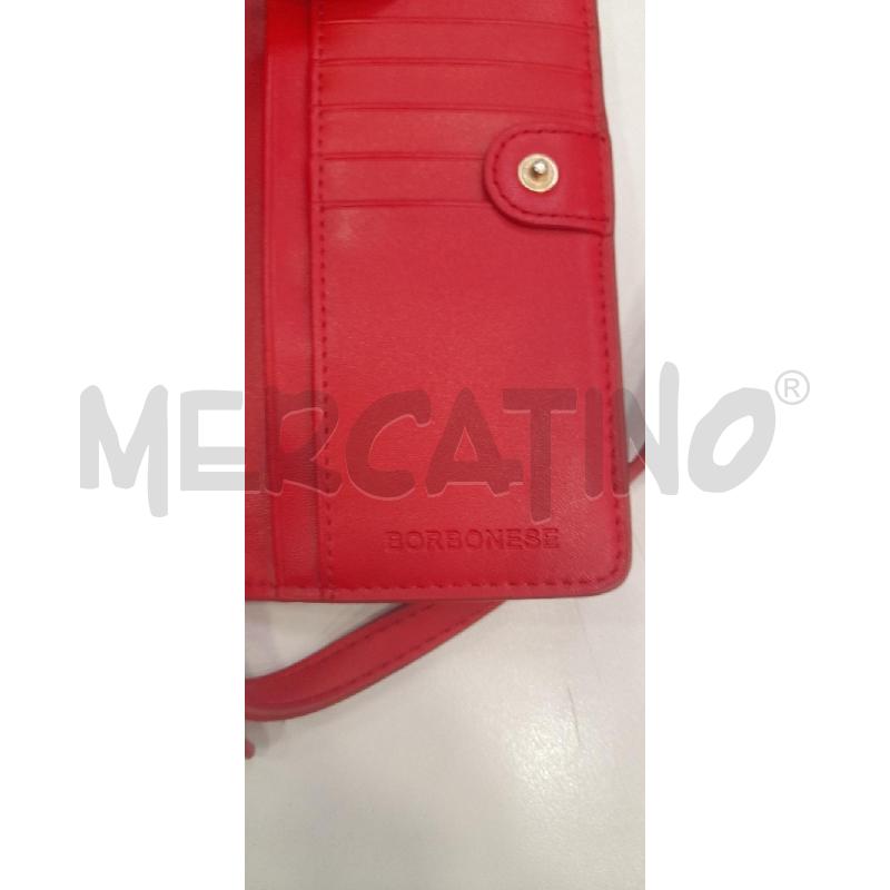 TRACOLLINA D BORBONESE ROSSA RETTANGOLARE LOGO DORATO | Mercatino dell'Usato Roma viale tirreno 4