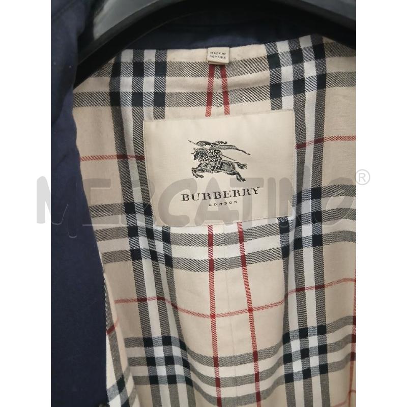 TRENCH U BURBERRY BLU  | Mercatino dell'Usato Roma viale tirreno 5