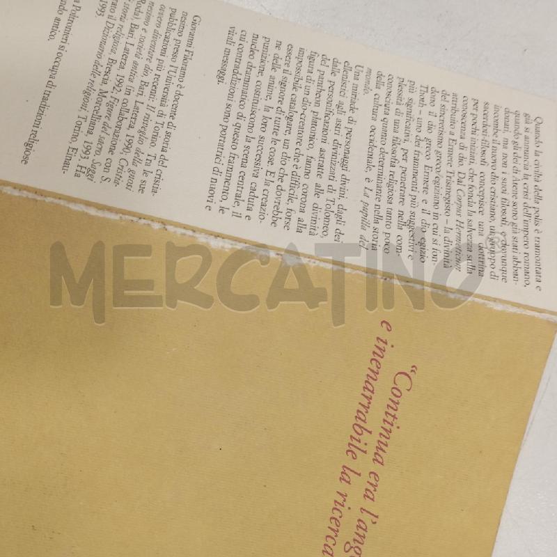 TRISMEGISTO LA PUPILLA DEL MONDO | Mercatino dell'Usato Roma viale tirreno 3