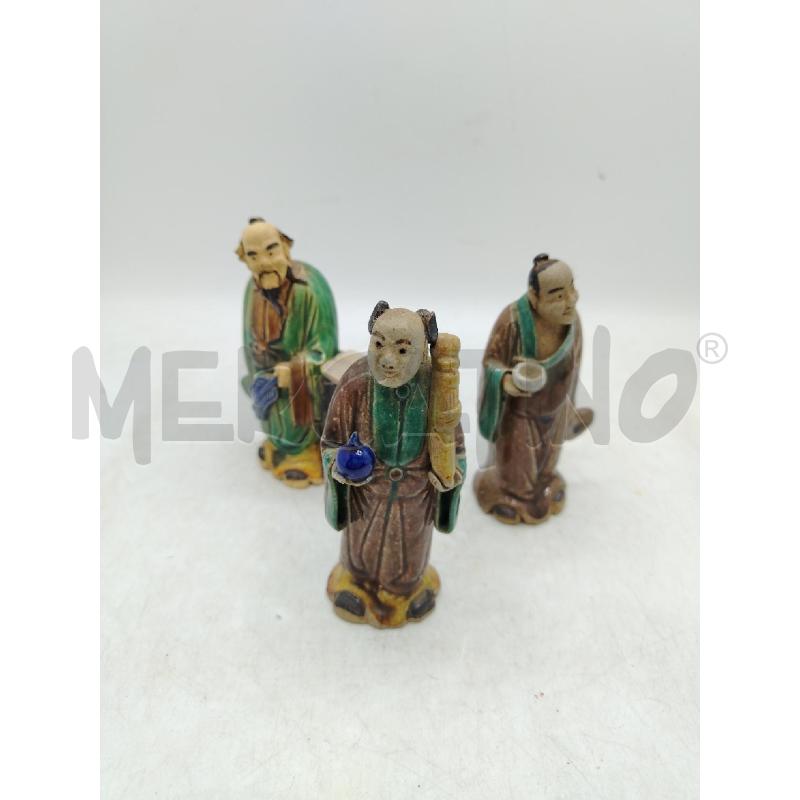 TRIS STATUINE ORIENTALI | Mercatino dell'Usato Roma viale tirreno 1