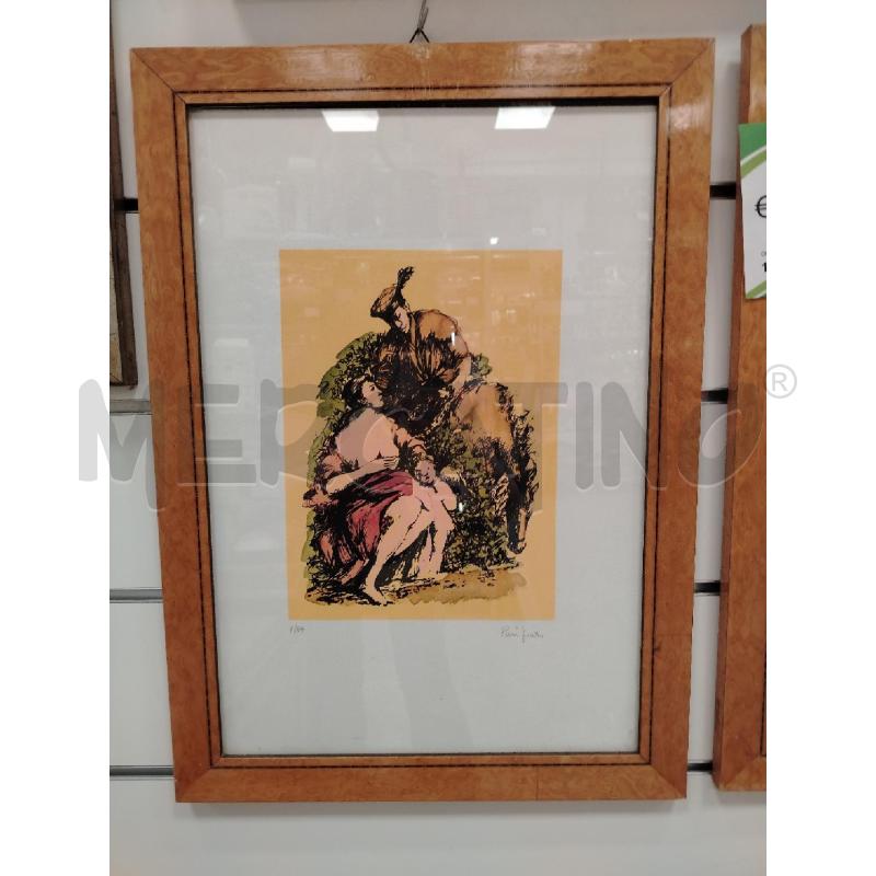 TRITTICO SERIGRAFIE DECAMERON A FIRMA PURIFICATO | Mercatino dell'Usato Roma viale tirreno 3