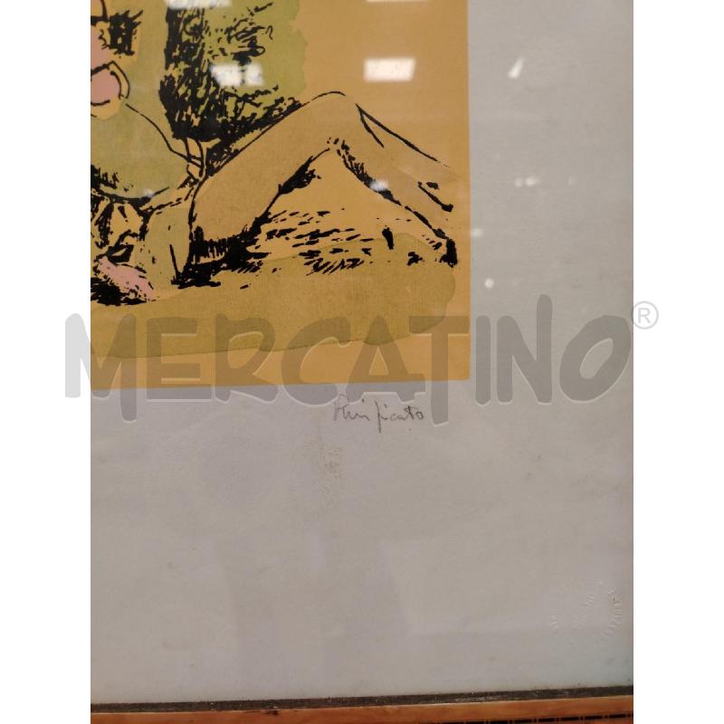 TRITTICO SERIGRAFIE DECAMERON A FIRMA PURIFICATO | Mercatino dell'Usato Roma viale tirreno 4