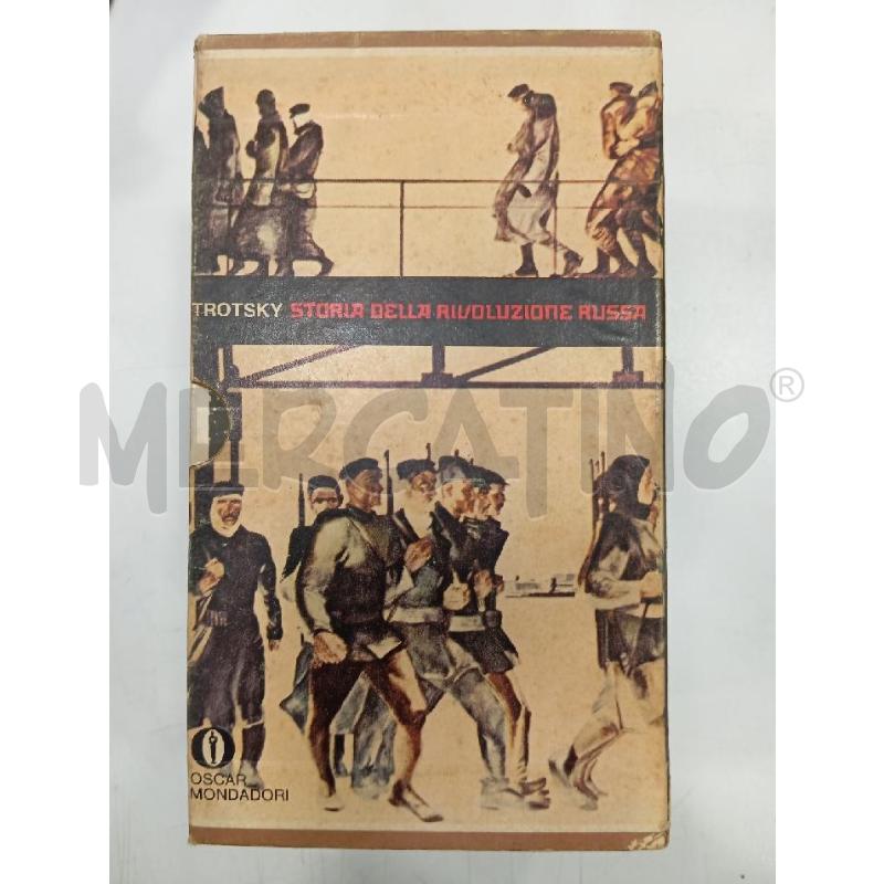 TROTSKY STORIA DELLA RIVOUZIONE RUSSA | Mercatino dell'Usato Roma viale tirreno 1