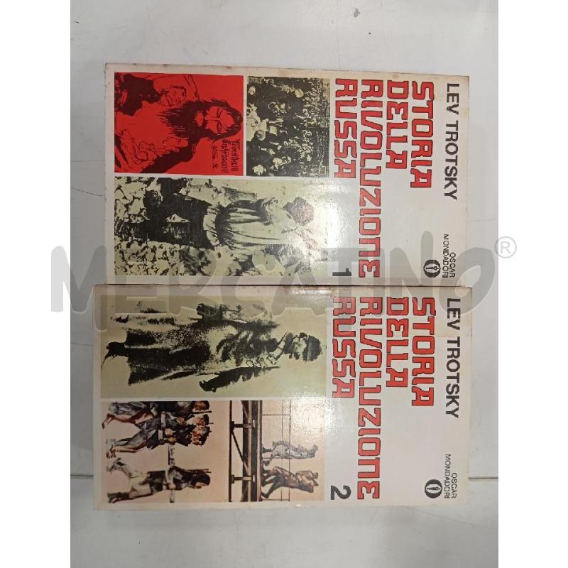 TROTSKY STORIA DELLA RIVOUZIONE RUSSA | Mercatino dell'Usato Roma viale tirreno 3