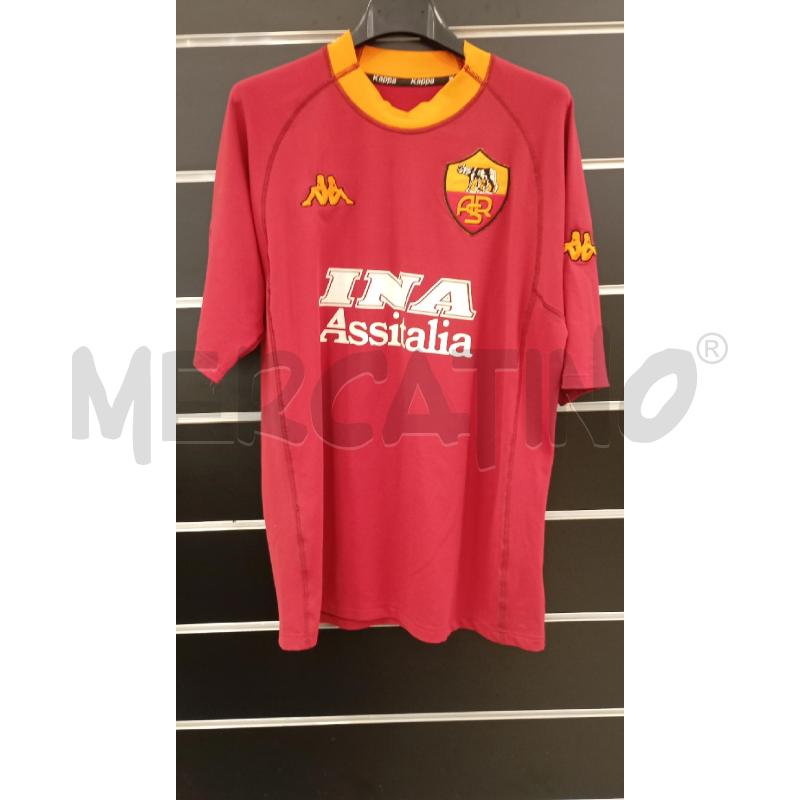 T SHIRT AS ROMA SCUDETT0 2000/2001 | Mercatino dell'Usato Roma viale tirreno 1