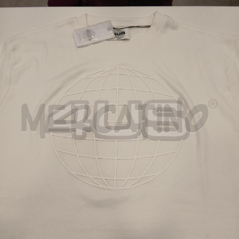 T SHIRT U 4 US CESARE PACIOTTI BI SCRITTA BI GR IN RILIEVO  | Mercatino dell'Usato Roma viale tirreno 1
