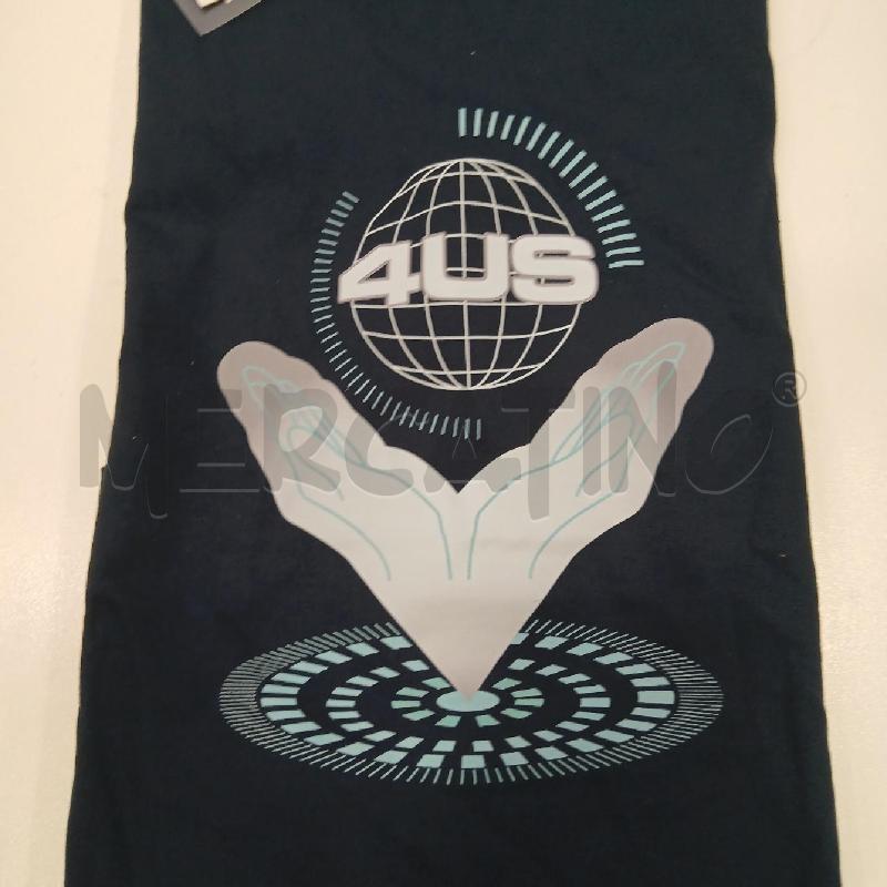 T SHIRT U 4 US CESARE PACIOTTI BL MONDO CE  | Mercatino dell'Usato Roma viale tirreno 2