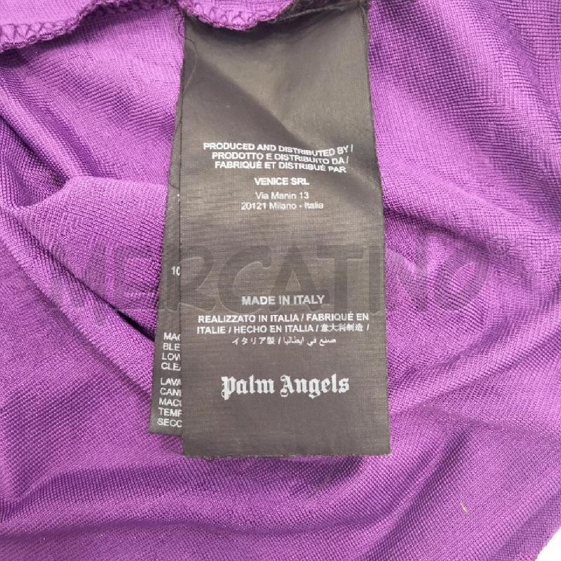 T SHIRT U PALM ANGELS VI SCRITTE  | Mercatino dell'Usato Roma viale tirreno 4