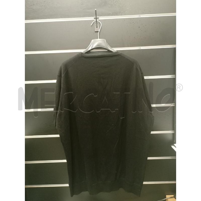 T SHIRT U PRADA NERO 100%COTONE | Mercatino dell'Usato Roma viale tirreno 2