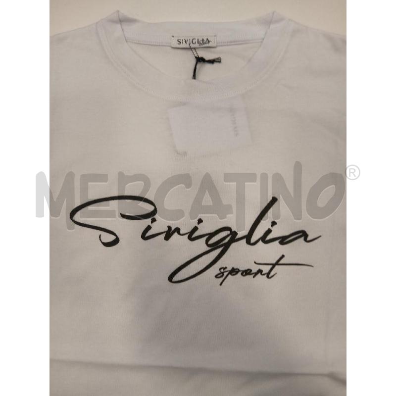 T SHIRT U SIVIGLIA SPORT BI SCRITTA NE FRONT  | Mercatino dell'Usato Roma viale tirreno 2