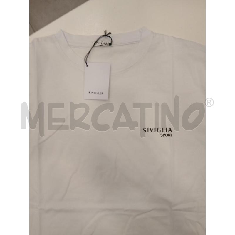 T SHIRT U SIVIGLIA SPORT BI SCRITTA NE FRONT  | Mercatino dell'Usato Roma viale tirreno 1