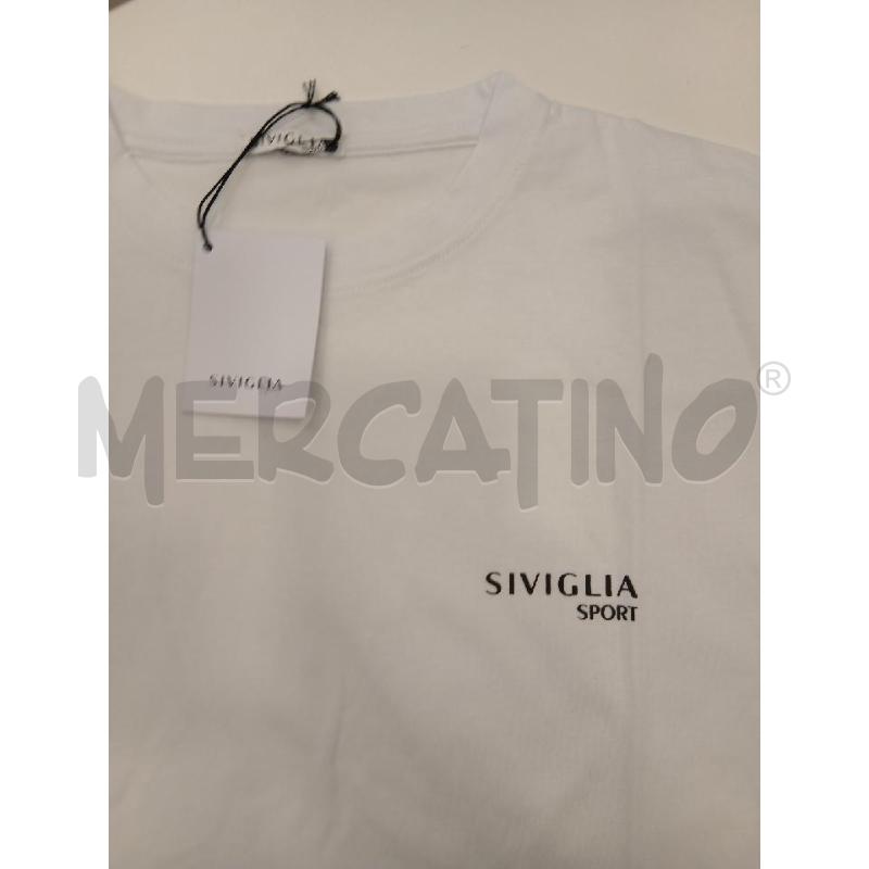 T SHIRT U SIVIGLIA SPORT BI SCRITTA NE FRONT  | Mercatino dell'Usato Roma viale tirreno 2